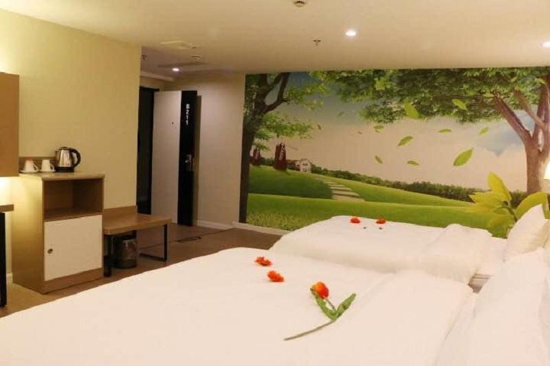 Shanghai Dihang Boutique Hotel Pudong Airport Branch - Provides Shuttle Service To Pudong Airport And Disneyland Exterior foto